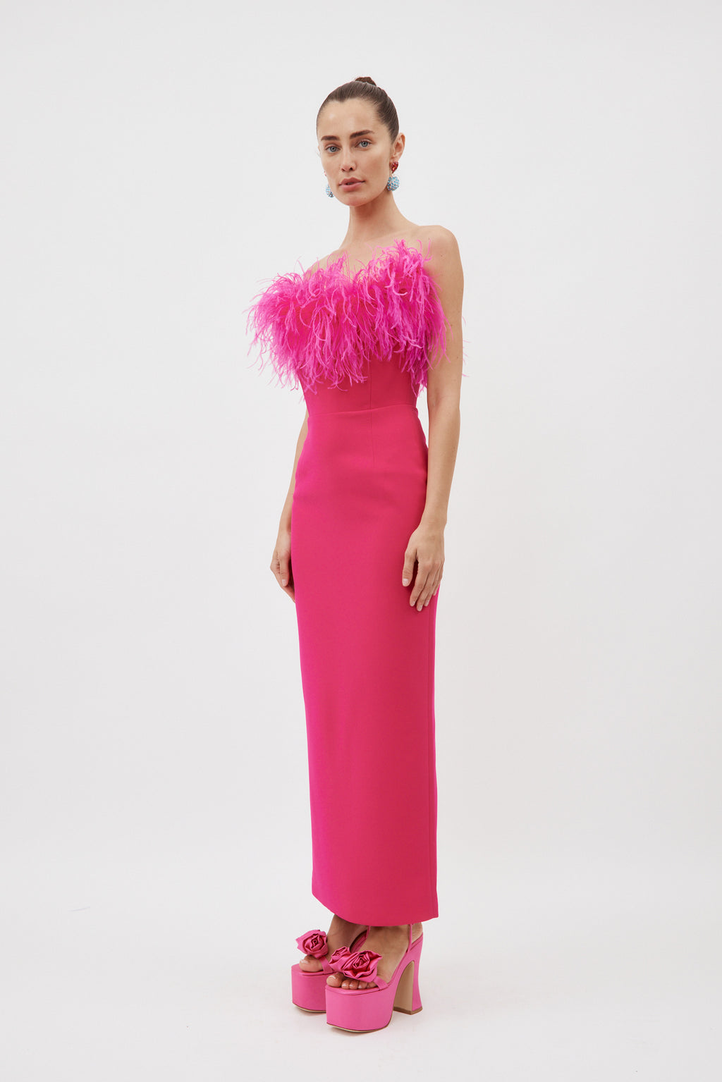 Lena Hot Pink Dress - Désordre Boutique