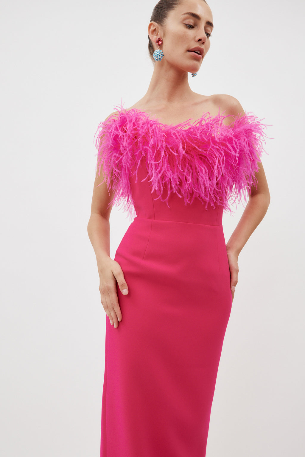 Lena Hot Pink Dress - Désordre Boutique