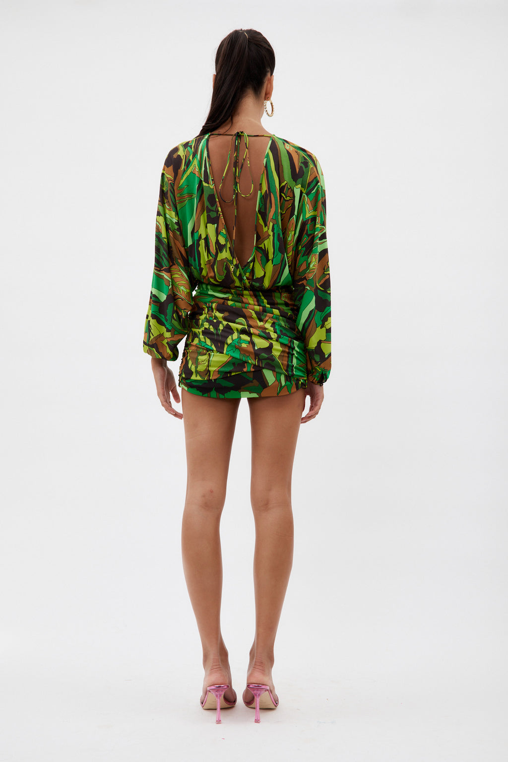 Lucy Emerald Jungle Mini Dress - Désordre Boutique