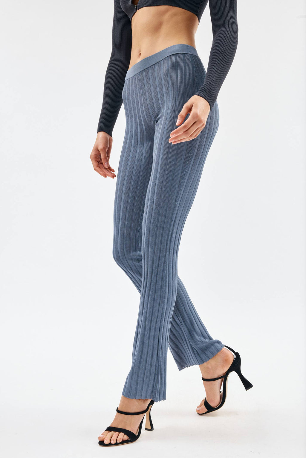 Margot Slate Blue Pant - Désordre Boutique