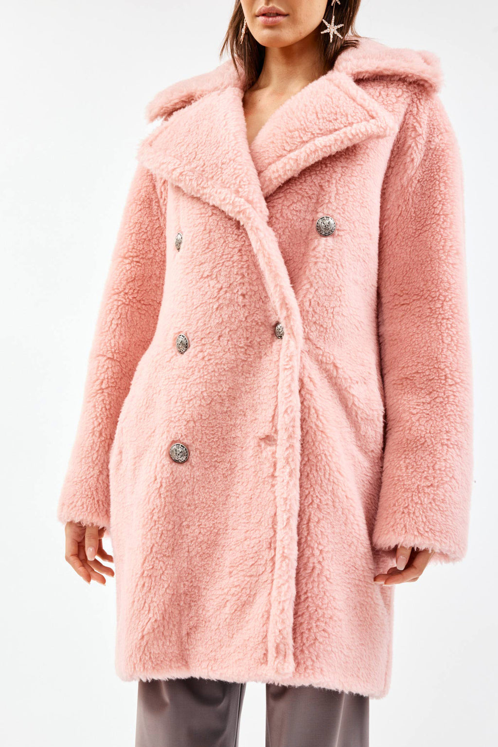 Martingale Rose Maxi Coat - Désordre Boutique