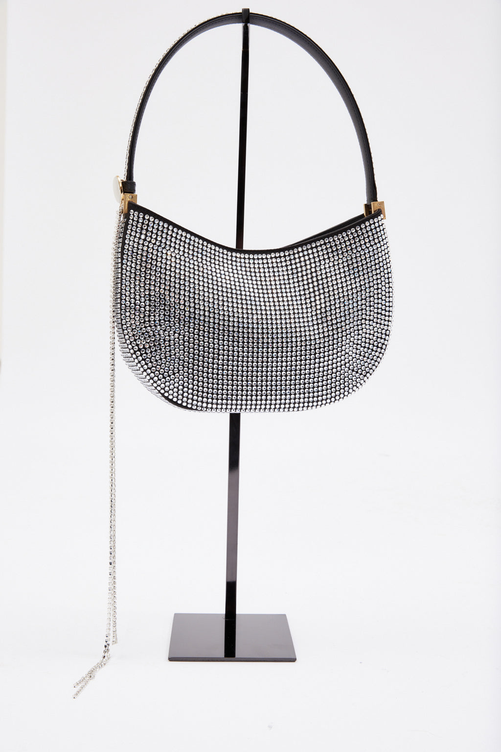 Medium Vesna Black Crystals Bag - Désordre Boutique