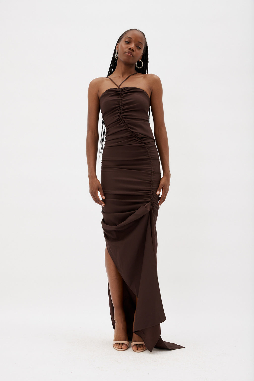 Meera Chocolate Dress - Désordre Boutique