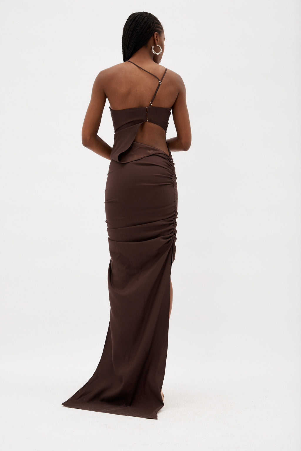 Meera Chocolate Dress - Désordre Boutique