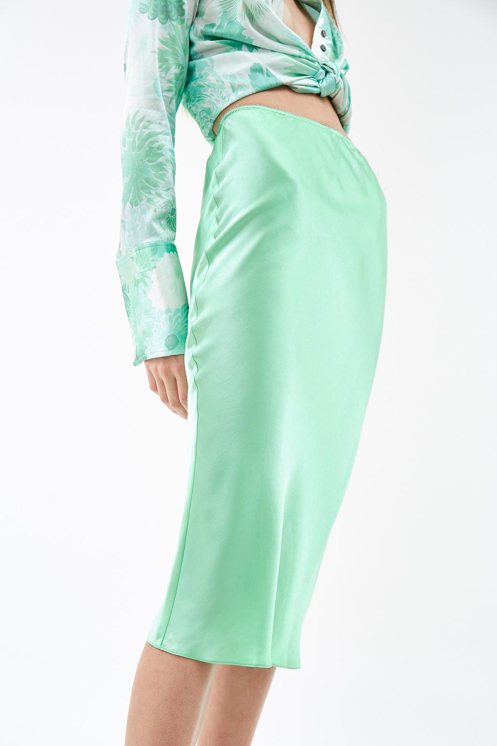 Mint Slip Skirt - Désordre Boutique
