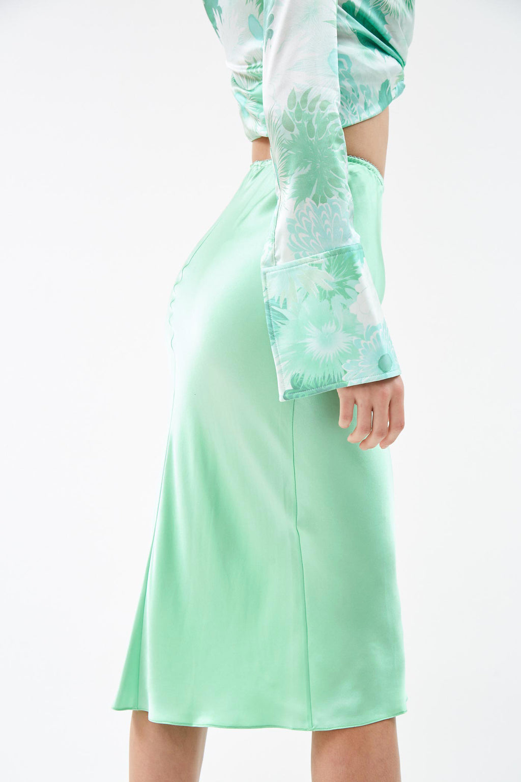 Mint Slip Skirt - Désordre Boutique