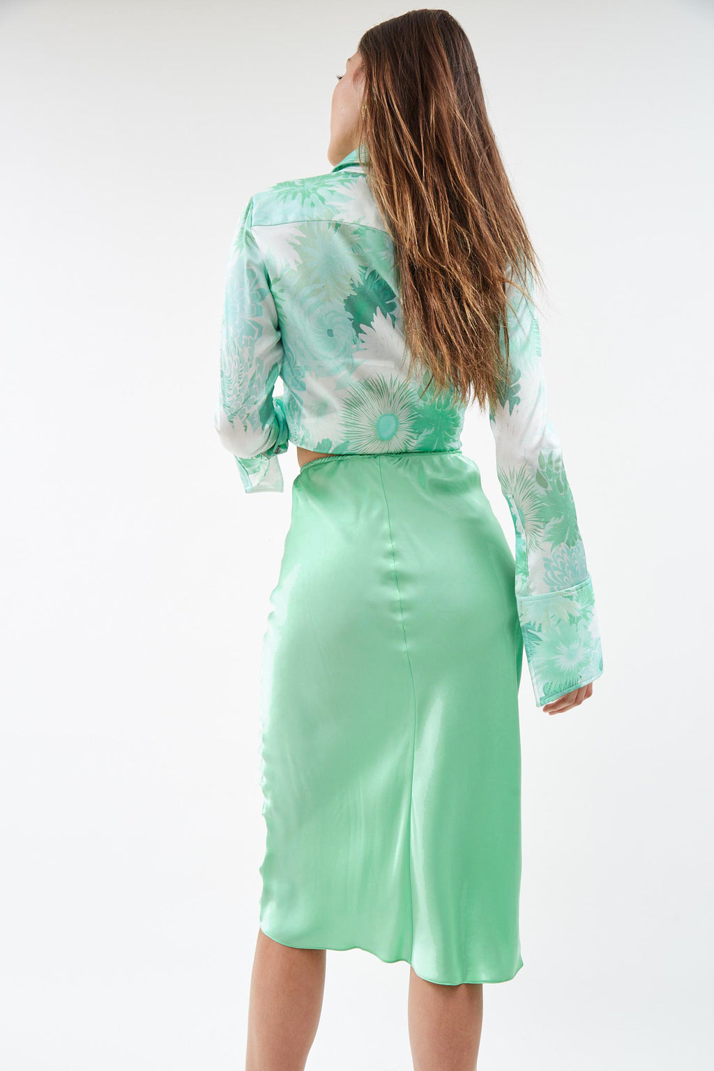 Mint Slip Skirt - Désordre Boutique