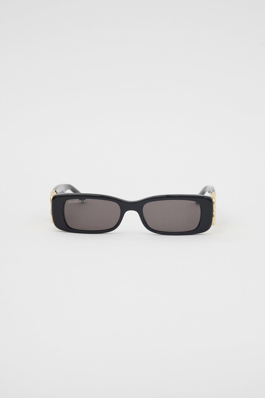 Narrow Rectangle Black Sunglasses - Désordre Boutique