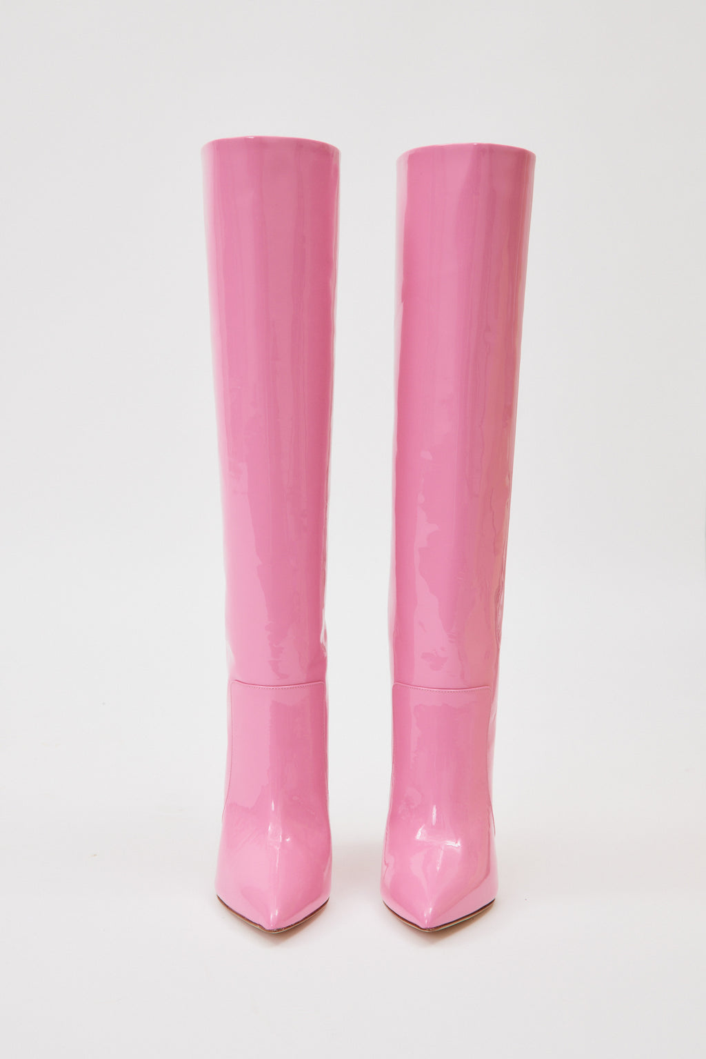 Patent Flamingo Stiletto Boots - Désordre Boutique