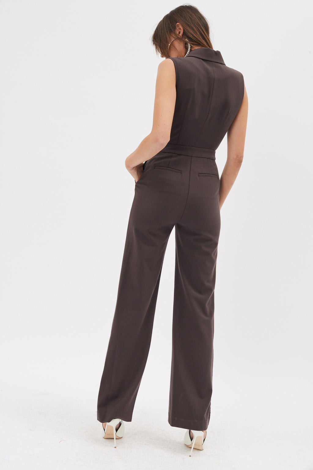 Reyna Chocolate Jumpsuit - Désordre Boutique