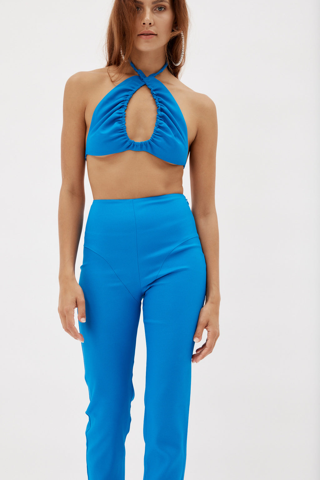 Straight Blue Leggings - Désordre Boutique