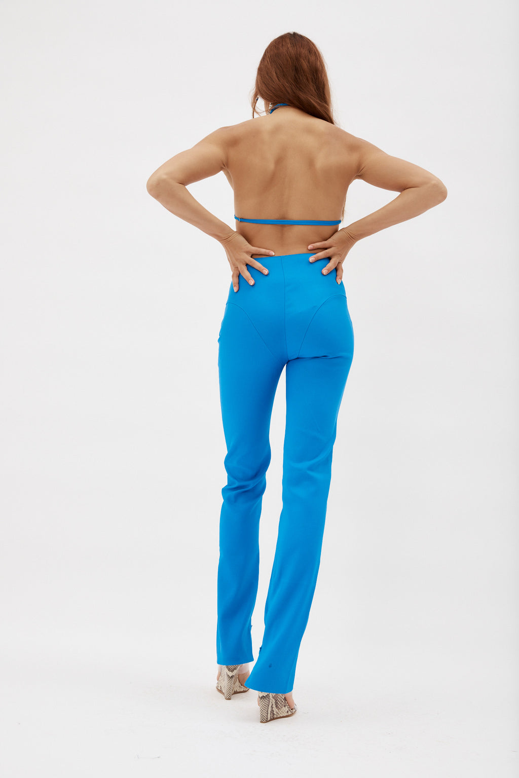 Straight Blue Leggings - Désordre Boutique