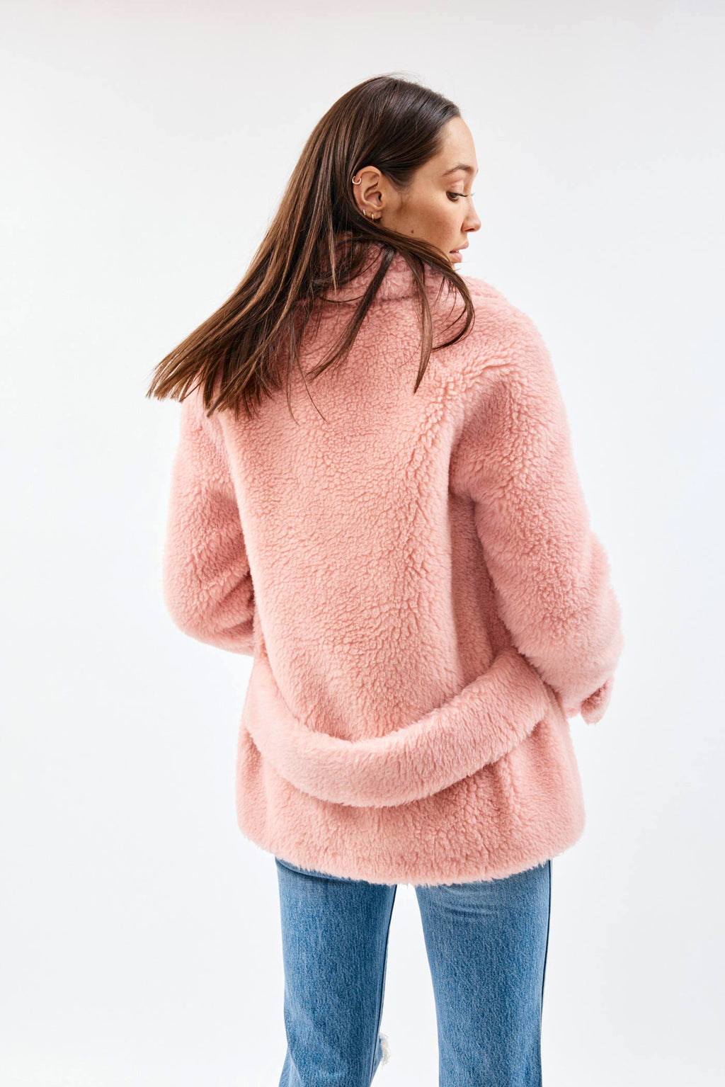 Three Button Cuddle Rose Jacket - Désordre Boutique