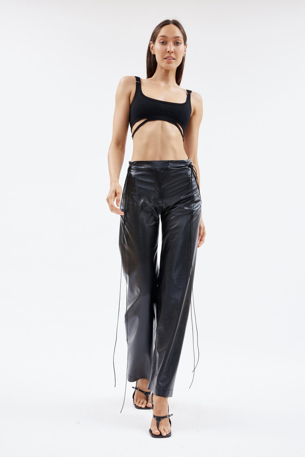 Volterra Black Leather Pant - Désordre Boutique