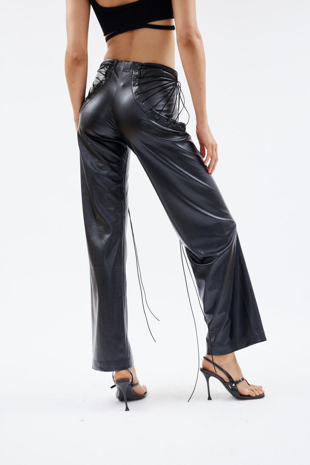 Volterra Black Leather Pant - Désordre Boutique