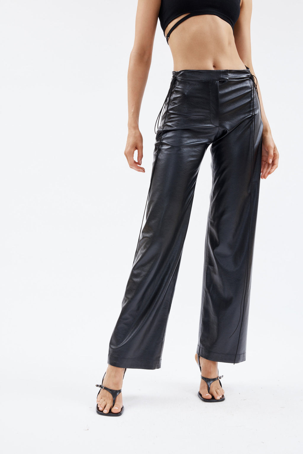 Volterra Black Leather Pant - Désordre Boutique