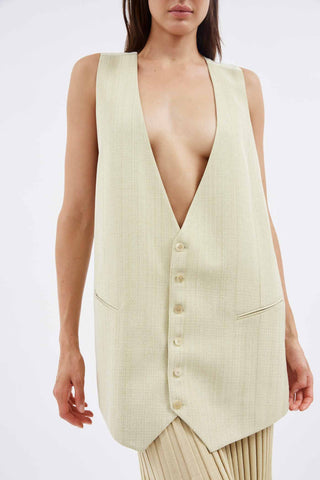 Wali Straw Waistcoat - Désordre Boutique