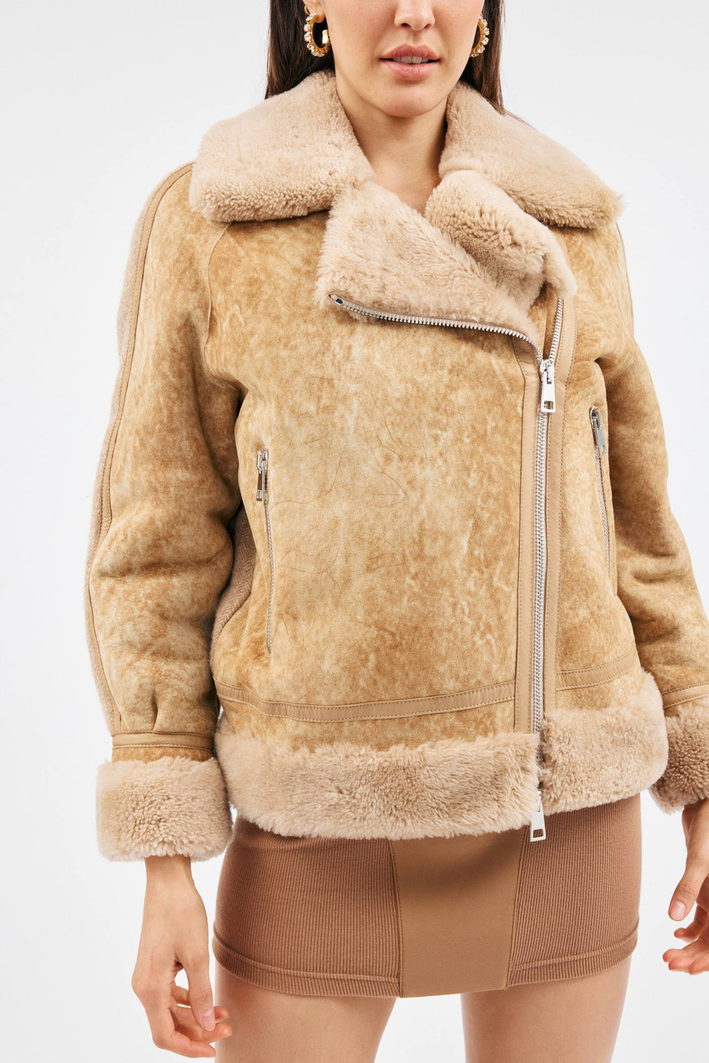 Wool Camel Biker - Désordre Boutique