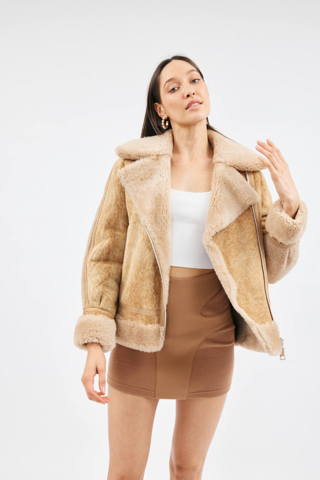 Wool Camel Biker - Désordre Boutique